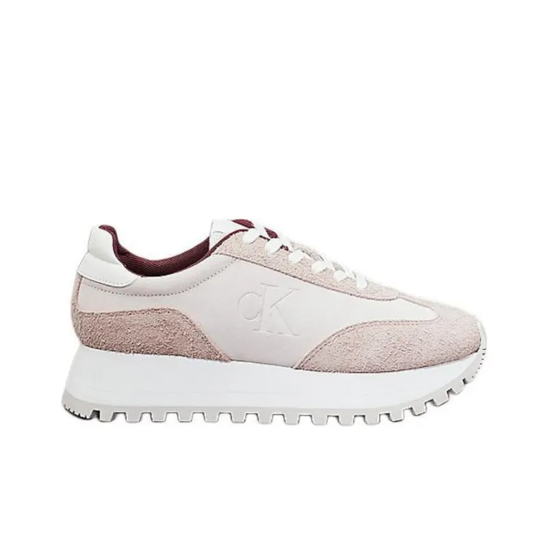 CALVIN KLEIN Low-Top Casual Shoes Women's Light Purple Gray-1