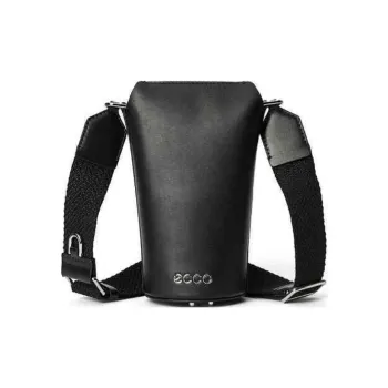 Ecco Cow Leather Bucket Bags Crossbody Bag Shoulder Bag Small Size Women's Black
