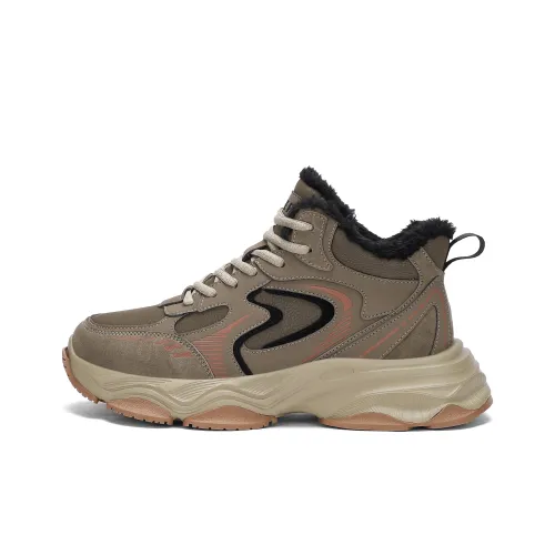 JEEP SPIRIT Short Snow Boots Men's Natural Deer