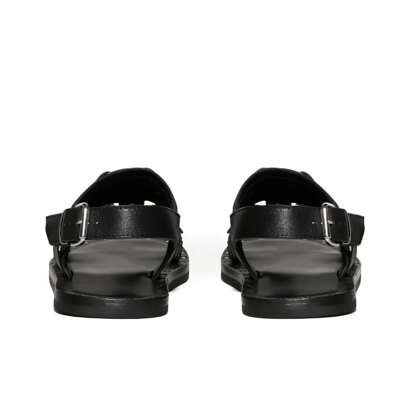 DSQUARED2 Stud-detail Calf-leather Sandals-3
