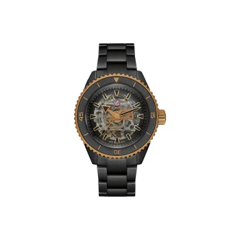 RADO Automatic Mechanical Movement Men's Watches Watch 43mm Cut Out Dial Ceramic Watch Case Ceramic Strap