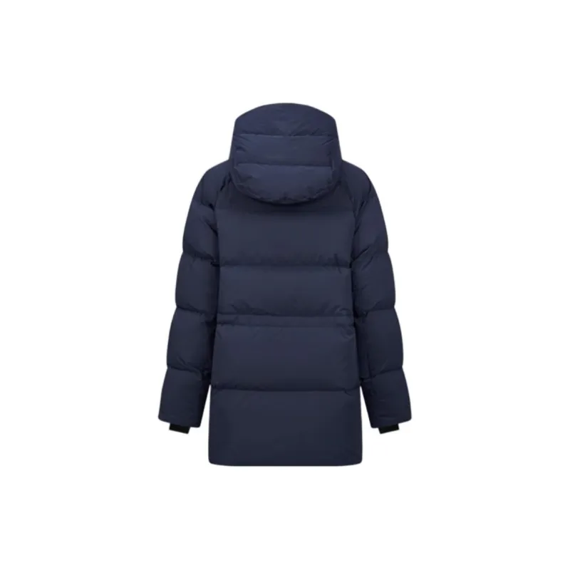 KSWISS FW24 Down Jacket Women's Swallow's Neck Blue-1