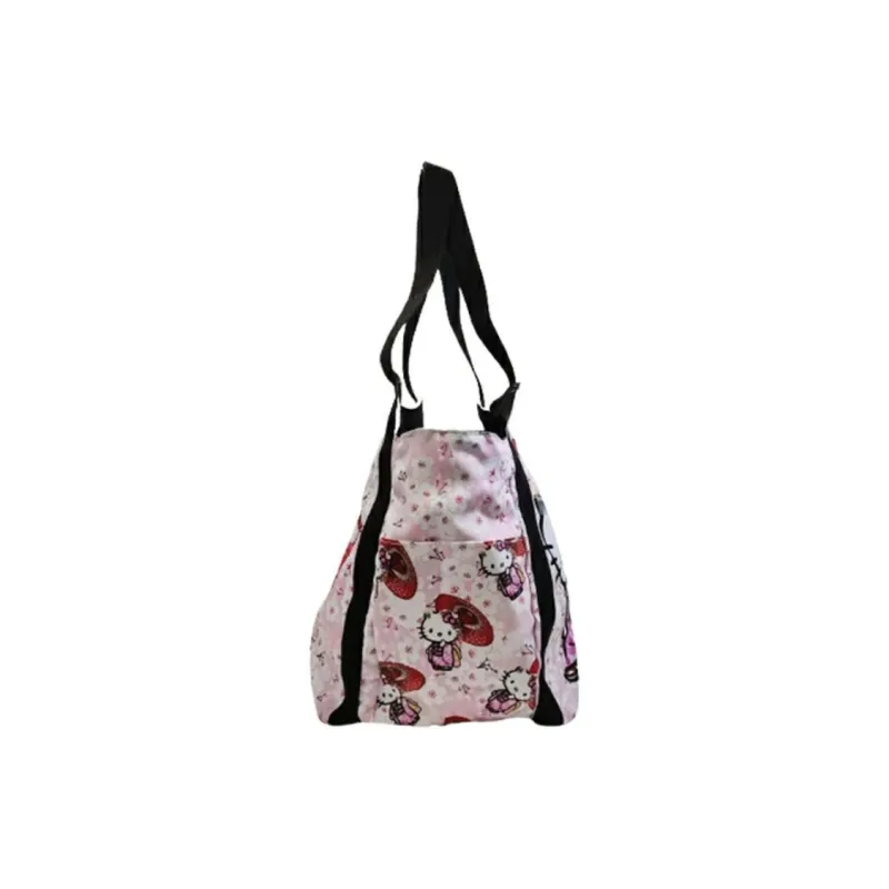 Sanrio Polyester Handbag, Shoulder Bag Women's Pink Multicolor-1