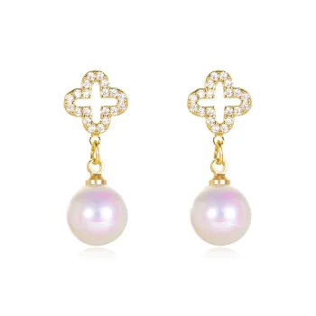 ONEKISS Gold Plated Copper Earrings Women's