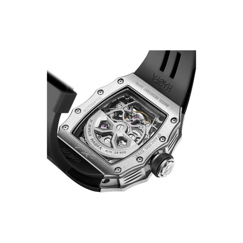 HaofaTourbillon 1983 Automatic Mechanical Movement Watch Men's Watches Cut-Out Dial-1
