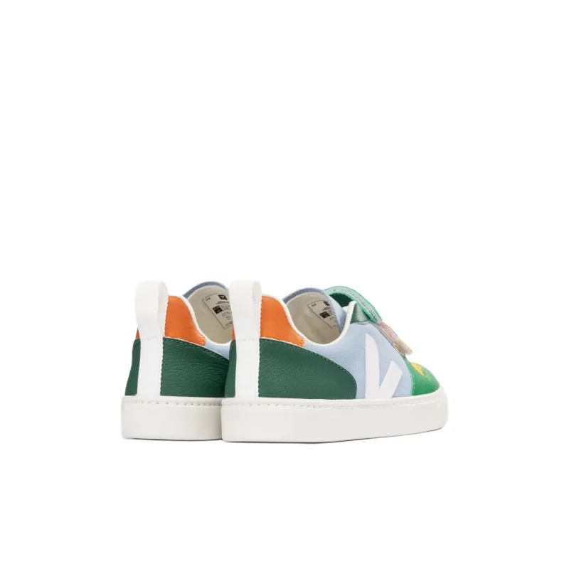 VEJA V-10 Low-Top Kids' Skateboarding Shoes Green Kids'-4