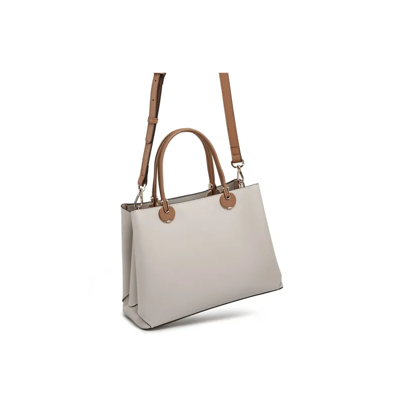 FAIRWHALE Cow Leather Crossbody One Shoulder Handbags Regular Women's White/Indigo/Dusty Pink/Black-4