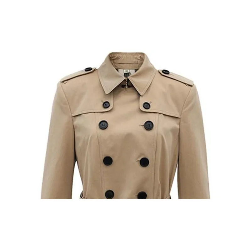 Burberry Trench Coat Women's Camel-4