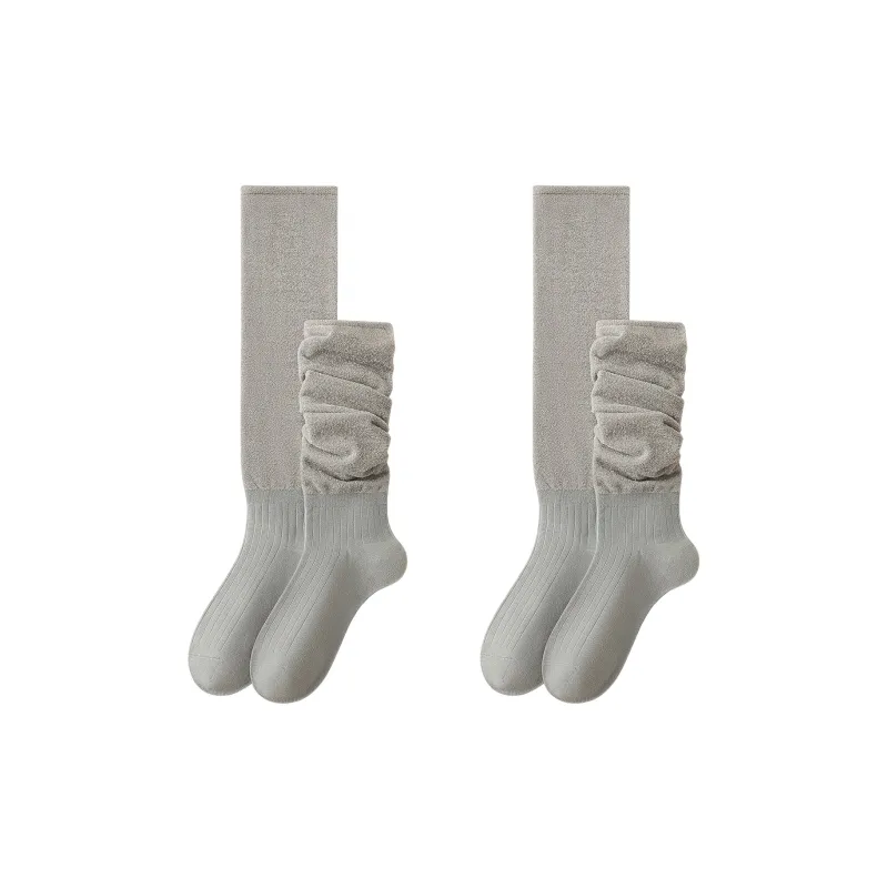 XXLLG Knee High Socks Women's 2 Pack-12