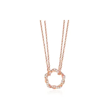Chongqing Gold Store S925 Silver Necklaces Women's