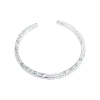 BKBU 999 Fine Silver Bangles Unisex