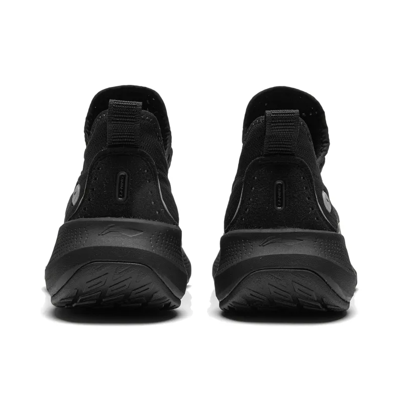 LiNing SOFT GO Anti Slip Wear Resistant Low Top Casual Shoes Men's Black-5