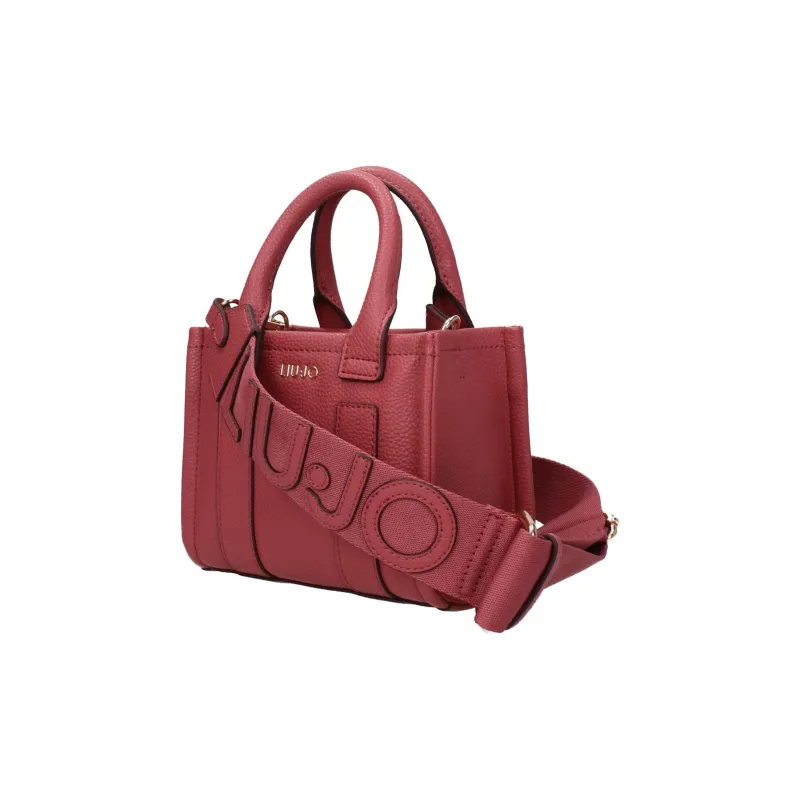 LIU·JO Polyester Tote Bag, Shopping Bag, Shoulder Bag, Crossbody Bag, Handbag Mini Women's Red-1