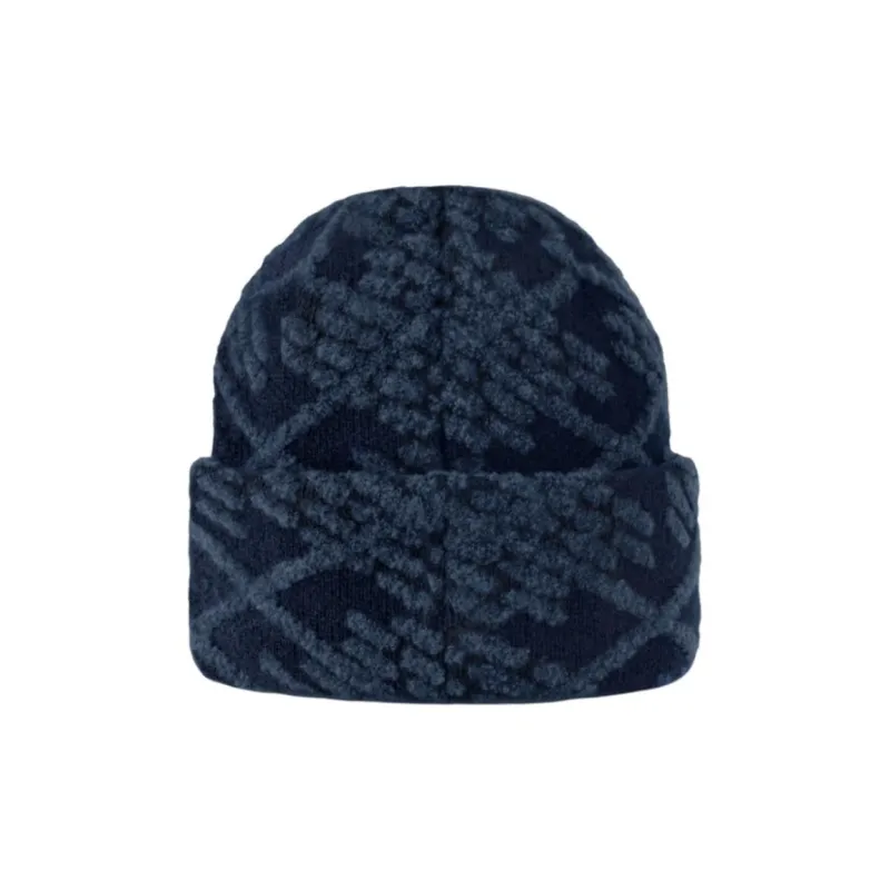 LOUIS VUITTON Sheep Wool Beanies Men's Blue-2