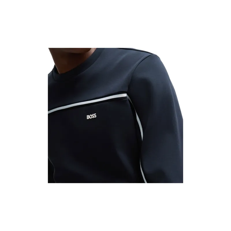 HUGO BOSS Tape Insert Crewneck Sweatshirt-3