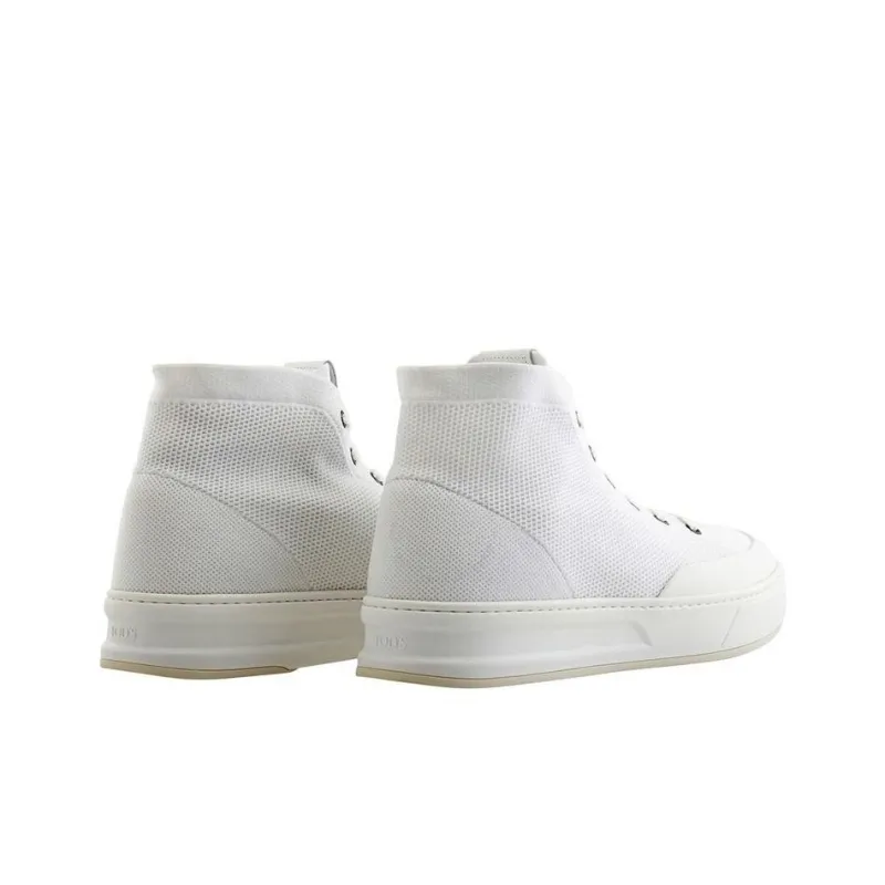 TOD'S High Top Skateboard Shoes Men's White-2