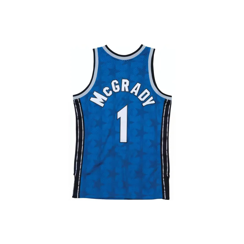 Mitchell & Ness Basketball Jersey Unisex Blue-1