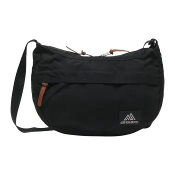 GREGORY Nylon Crossbody Bag, Shoulder Bag Unisex Black