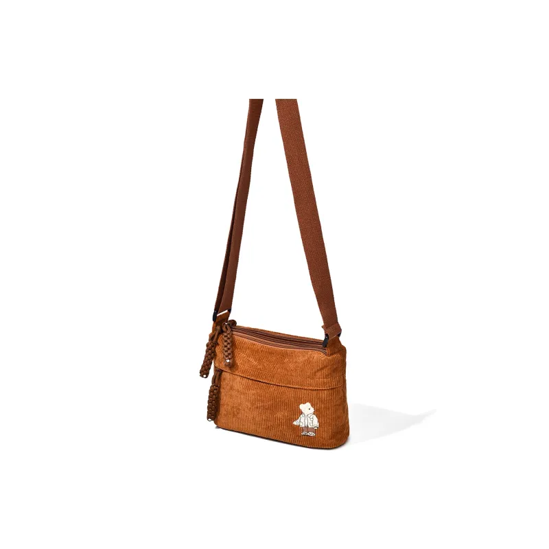 Ceion Keust Corduroy Crossbody Bag Women's Multicolor-6