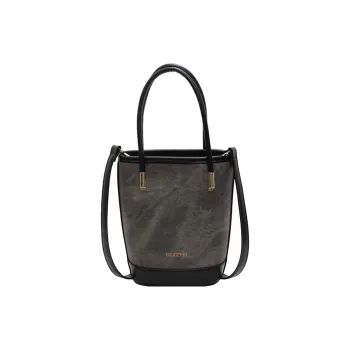 Morellybear PU One Shoulder Handbags Women's Black Brown/beige/blue
