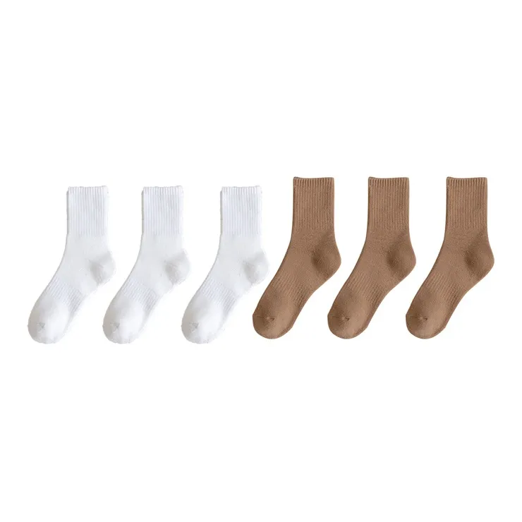 YUZHAOLIN Mid Calf Socks Women's Combo Set-22