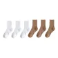 6 Pack (3 White+3 Medium Camel)