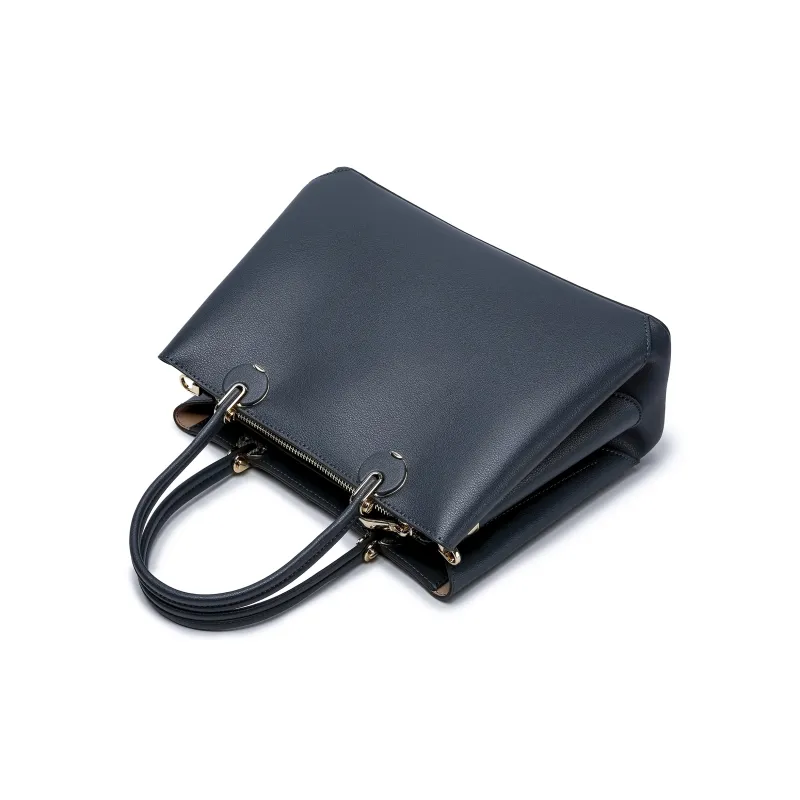 FAIRWHALE Cow Leather Crossbody One Shoulder Handbags Regular Women's White/Indigo/Dusty Pink/Black-12