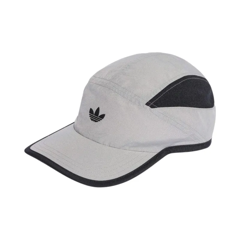 Adidas Eco-friendly Polyester Fiber Flat Woven Fabric Baseball Caps Unisex Gray-0