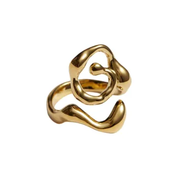 Other Stories Brass Rings Women's Gold