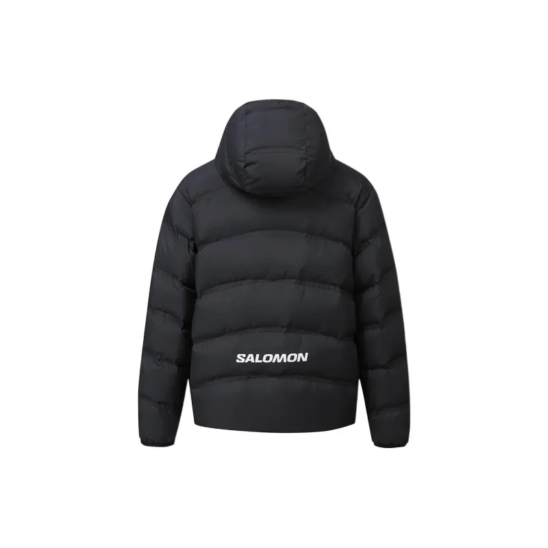 SALOMON UNICROSS FW24 Down Jacket Men's Black-1