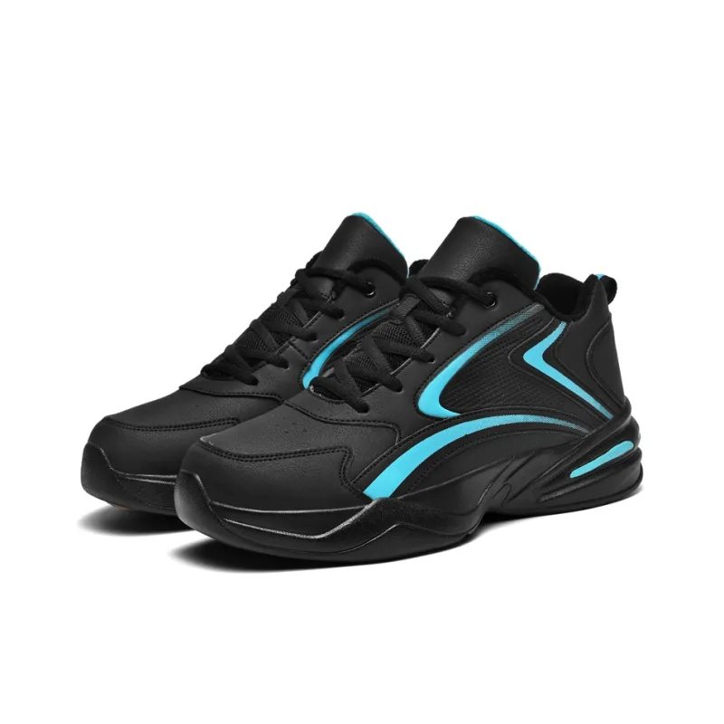 Black tailed Deer Cushioning, Slip Resistant, And Abrasion Resistant Mid Top Casual Running Shoes Men's-38