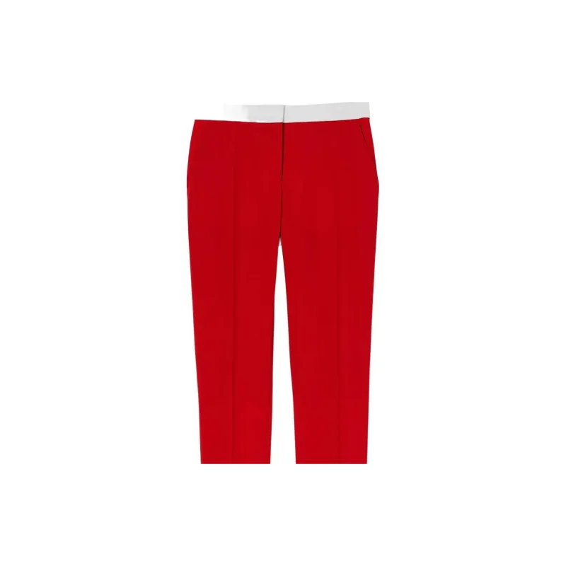 Burberry SS22 Suit Trouser Women's Red-4