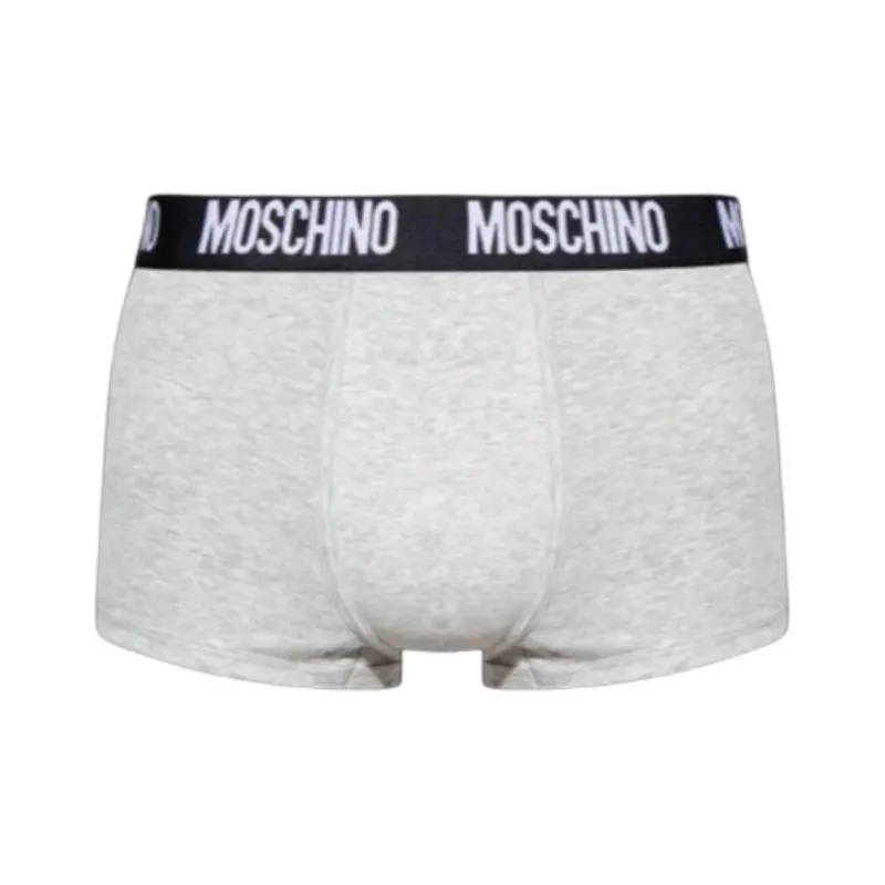 MOSCHINO Logo Waistband 2 Pack Boxers-0