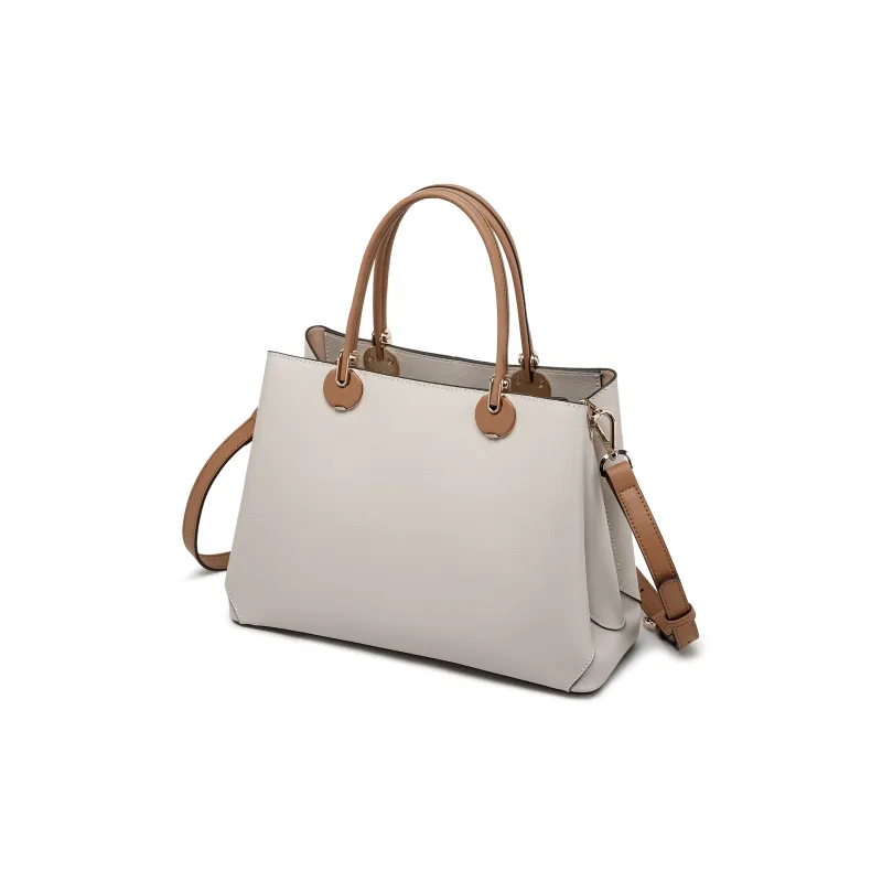 FAIRWHALE Cow Leather Crossbody One Shoulder Handbags Regular Women's White/Indigo/Dusty Pink/Black-2