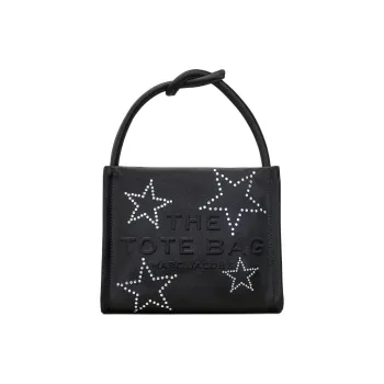 MARC JACOBS The Mini Tote Satin Black