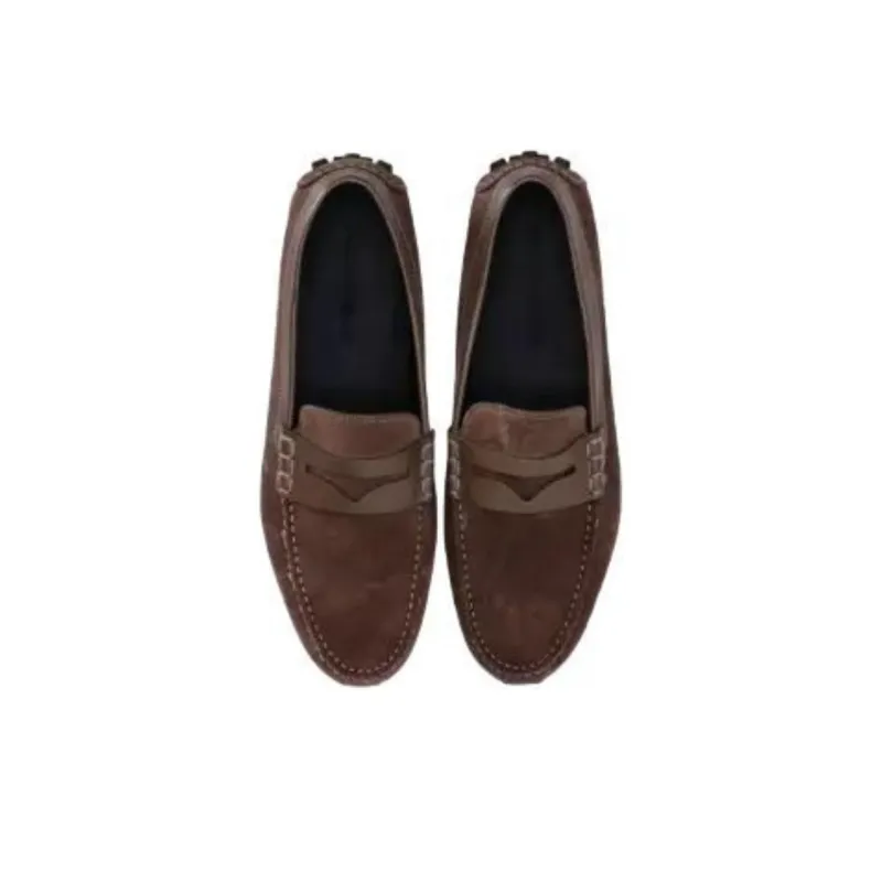 EMPORIO ARMANI Beanie Shoes Men's Umber-4