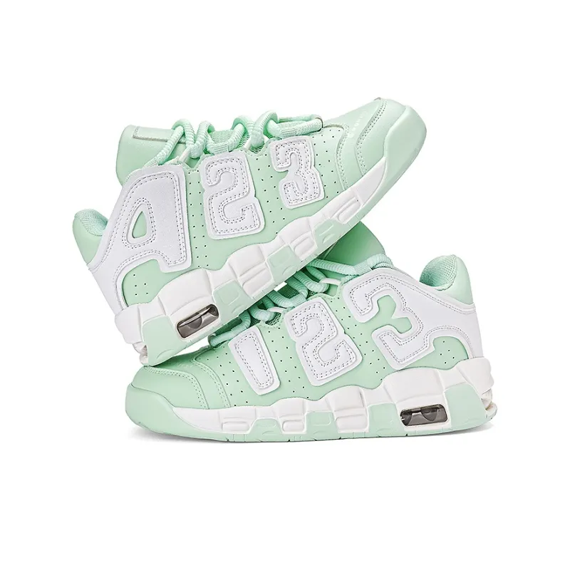 SESAME STREET Warm Cushioning Height Increasing Slip-Resistant Mid-Top Basketball Shoes Unisex The Gift Box Is Random-29