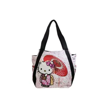 Sanrio Polyester Handbag, Shoulder Bag Women's Pink Multicolor