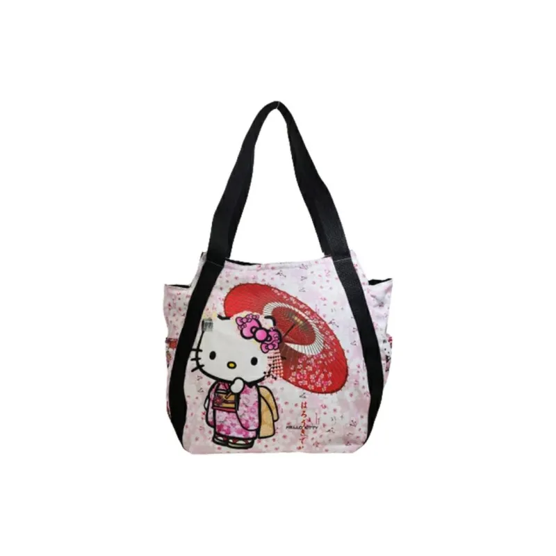 Sanrio Polyester Handbag, Shoulder Bag Women's Pink Multicolor-0
