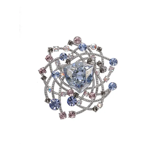 Eternelle Austrian Crystal Brooches Women's-0