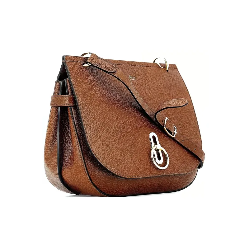 Mulberry Calfskin Crossbody Bag Shoulder Bag Regular Women's Oak-1