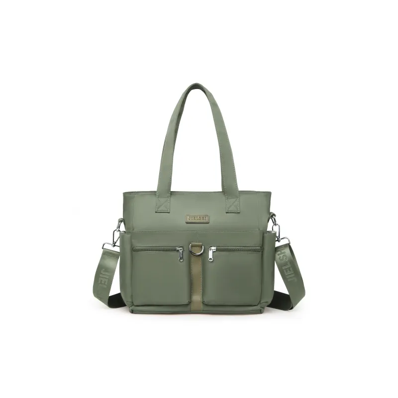 Gerlanx Nylon Fabric Shoulder Bag Unisex Multicolor-4