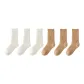 6 Pack (3 White+3 Light Camel)