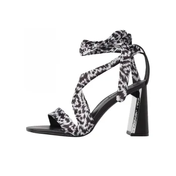 KARL LAGERFELD / Karl Lagerfeld Jeans Masque 90mm Scarf wrap Sandals Women's