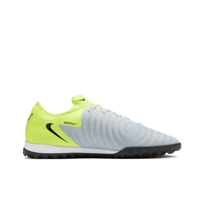 Nike Phantom GX 2 Pro Anti Slip Wear Resistant Soccer Shoes Unisex Yellow Gray-1