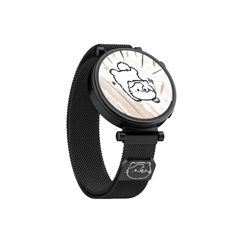 Miss Wrist Watch Bands Carving Print Niche Individual Unisex-4