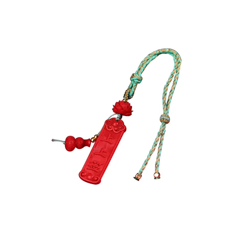 Wanshu Cinnabar Keychains Unisex-1