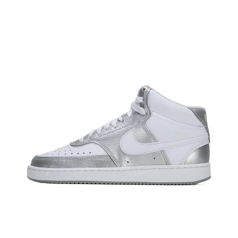 Nike Court Vision Mid 'Silver Grey' Women's-0