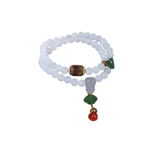 S&A Hetian Jade Bracelets White Jade Women's