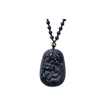 Xiao Tian Obsidian Necklaces Unisex